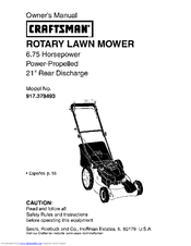 CRAFTSMAN 917.378493 Owner's Manual