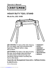 CRAFTSMAN 320.16492 Operator's Manual