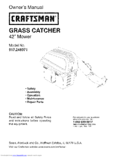 Craftsman 917.248971 Owner's Manual