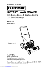 CRAFTSMAN 917.375621 Owner's Manual