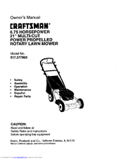 CRAFTSMAN 917.377960 Owner's Manual
