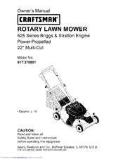 CRAFTSMAN 917.376651 Owner's Manual