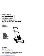 CRAFTSMAN 917.387411 Owner's Manual