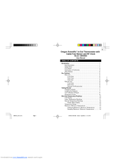 User manual Oregon Scientific EMR211 (English - 98 pages)