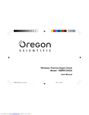 Oregon Scientific RMR613HGA User Manual