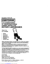 CRAFTSMAN 917.379600 Owner's Manual