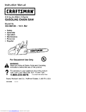CRAFTSMAN 358.360130 Instruction Manual