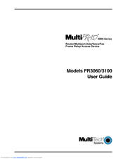 Multi-Tech MultiFrad FR3100 User Manual