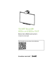 Smart SMART Board 800ix Configuration and user’s guide Configuration And User's Manual