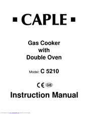 Caple C 5210 Instruction Manual