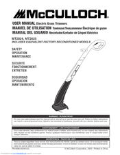 McCulloch MT2025 User Manual