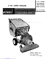 Montgomery Ward ZYJ-297A Owner's Manual And Parts List