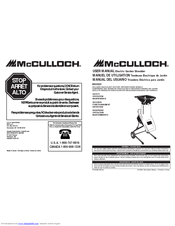 McCulloch MS2003 User Manual