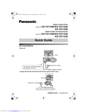 Panasonic KX-TG7100E Quick Manual