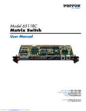 Patton electronics 6511RC User Manual