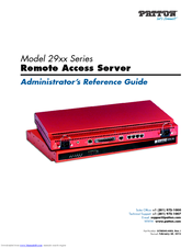 Patton electronics NetLink 2960 RAS Administrator's Reference Manual