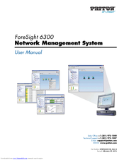 Patton electronics FORESIGHT 6300 User Manual