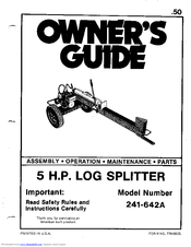 MTD TMO24373 Owner's Manual