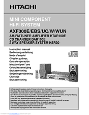 Hitachi AXF300E Instruction Manual