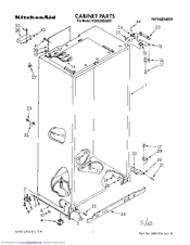 KitchenAid KSSS36DAW01 Parts List