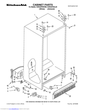 KitchenAid KSRS25FBAL00 Parts List