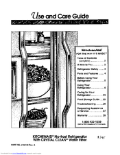 KitchenAid KSRS25FDAL01 Use & Care Manual