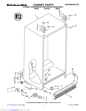 KitchenAid KSRS25QGAL00 Parts List