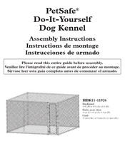 Petsafe HBK11-11926 Assembly Instructions Manual