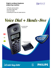Philips Zenia Voice 6626 Manual