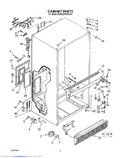 KitchenAid KBRS22KWWH01 Parts List