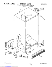 KitchenAid KSRS25QAAL02 Parts List