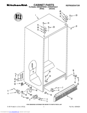 KitchenAid KSRS25FDAL01 Parts List