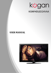 Kogan KGNFHDLED24VAA User Manual