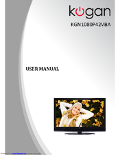 Kogan KGN1080P42VBA User Manual