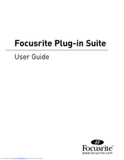 Focusrite Plug-in Suite User Manual