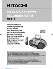 Hitachi CX-41E User Manual