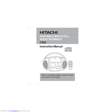 Hitachi CX82 Instruction Manual