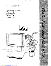 Hitachi C2864TN Operating Manual