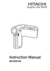 Hitachi DZ-HV574E Instruction Manual