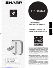 Sharp Plasmacluster FP-R45CX Operation Manual