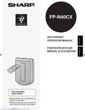 Sharp FP-N40CX - Plasmacluster Ion Air Purifier Operation Manual