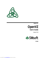 SWsoft SWsoft OpenVZ User Manual