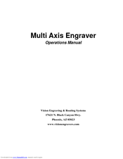 Vision Multi Axis Operation Manual