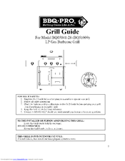 BBQ BQ51009 Manual