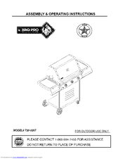 BBQ 720-0267 Assembly & Operating Instructions