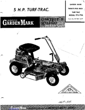 Wards Garden Mark ZYJ-79A Owner's Manual And Parts List