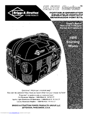 Briggs & Stratton Elite series 01532-2 Owner's Manual