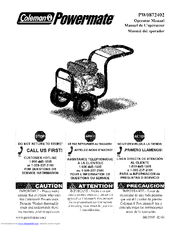 Powermate PW0872402 Operator's Manual