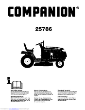 Companion 25786 Instruction Manual