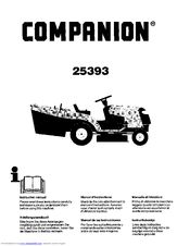 COMPANION 25393 Instruction Manual